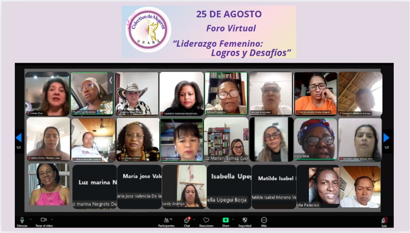 Foro Virtual «Liderazgo Femenino: Logros y Desafios»